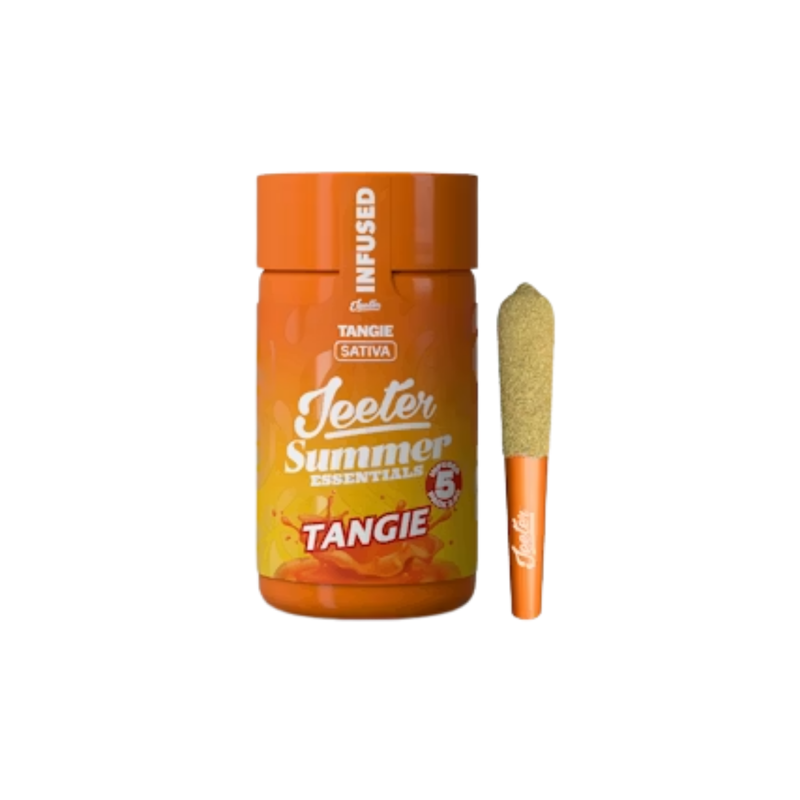 Baby Jeeter - Tangie Quad Infused Prerolls 5pk - 2.5g