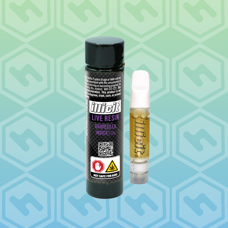 Illicit Gardens | Grapezilla | Live Resin Cartridge | 1g
