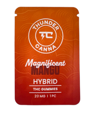 Thunder Canna - Magnificent Mango - 200mg Gummies