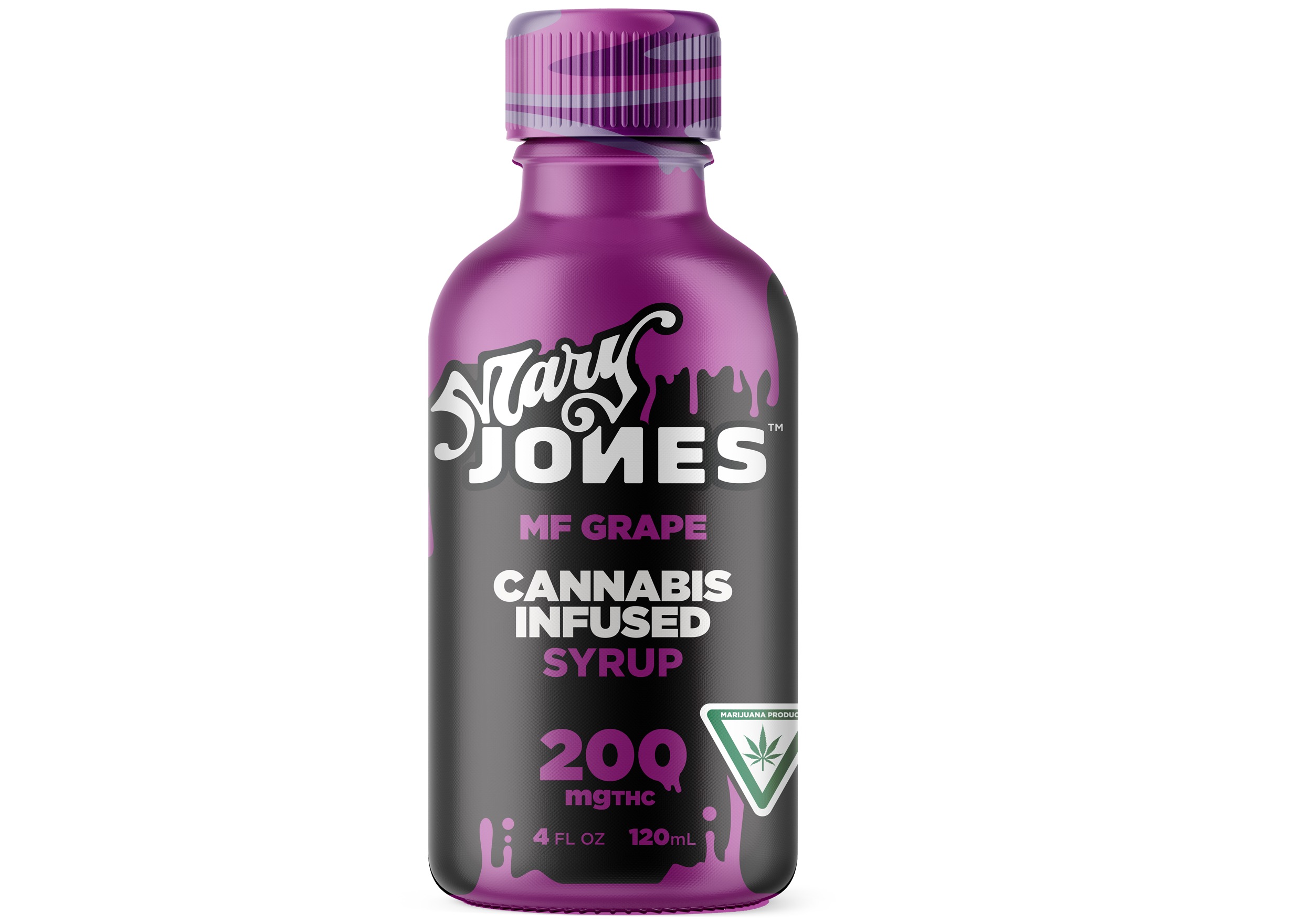 Mary Jones - 4oz Syrup - 200mg - MF Grape