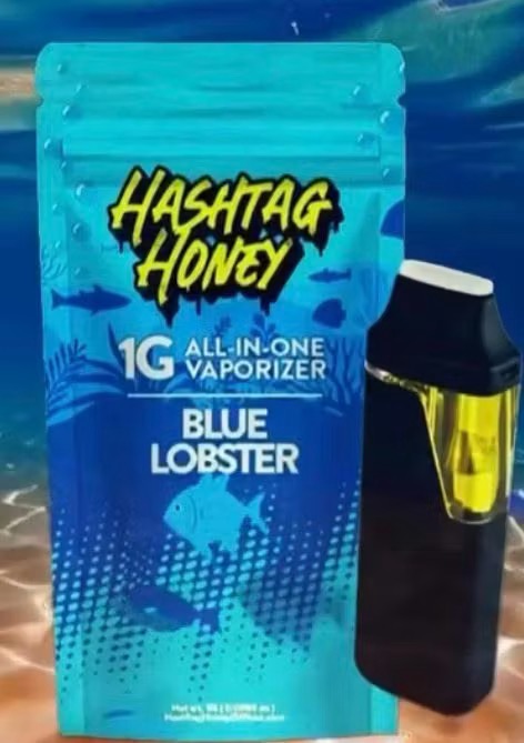 HashTag Honey - Vape AIO - Blue Lobster 1G