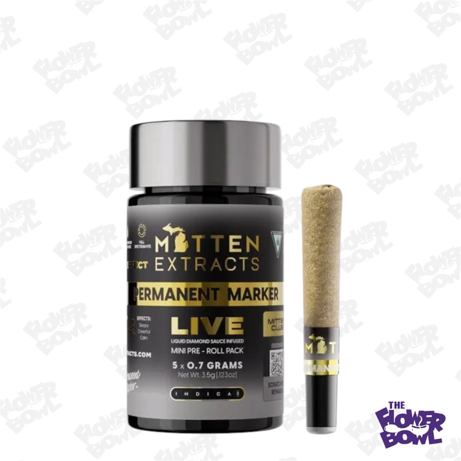 Mitten Extracts: Permanent Marker (I) Live Sauce Infused Minis (5 x 0.7g)