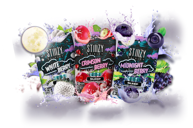 STIIIZY - Midnight Berry Nano Gummies 10pk CBN 2:1 100MG