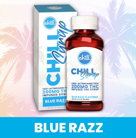 Chill Medicated Syrup -200MG- Blue Razz