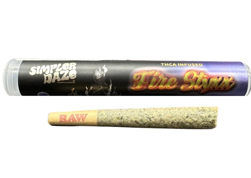 Glorious Cannabis Co. - Infused Pre-Roll - Fire Styxx Tiger Breath
