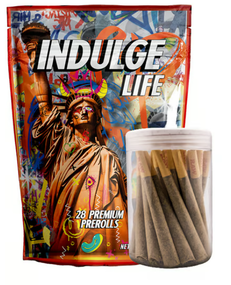 Indulge Life Sentence 28pk Pre Rolls - Dantes Inferno