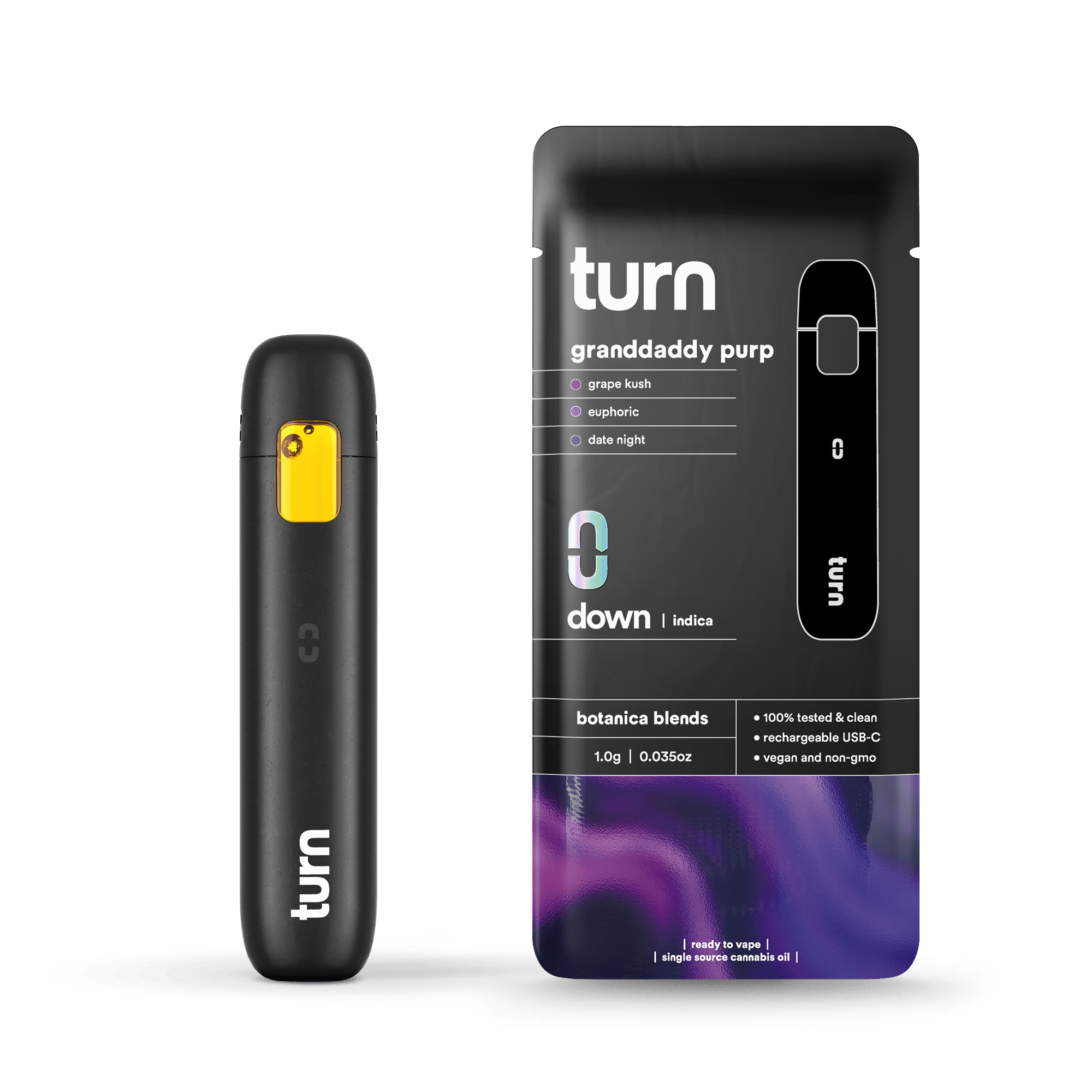 Turn | Grandaddy Purp | Botanica Blends AIO