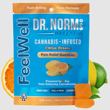Dr. Norms Feel Well Gummies Citrus Breeze 100mg