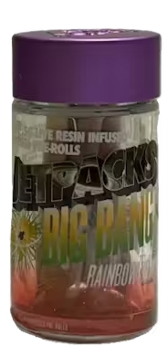 Jetpacks | Big Bang Infused Pre-Roll | Rainbow Belts | 5 x 5 pack