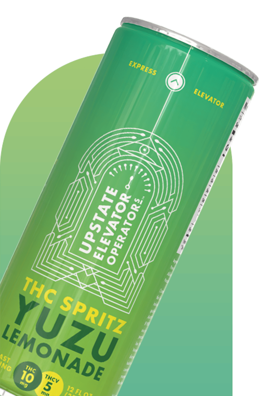 Yuzu Lemonade - 10mg THC 5mg THCV - Upstate Elevator