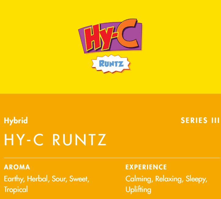 Hy-C Runtz | Infused Mini Eclair Pre-roll | 0.7g | Hybrid
