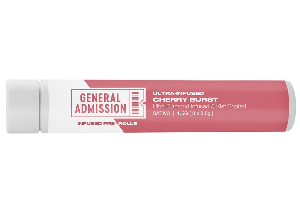 Cherry Burst Diamond Infused Pre-Roll | 3x0.5g