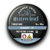 Unwind | Baby Yoda | Blueberry + Terps | Indica H | 100Mg/10pk