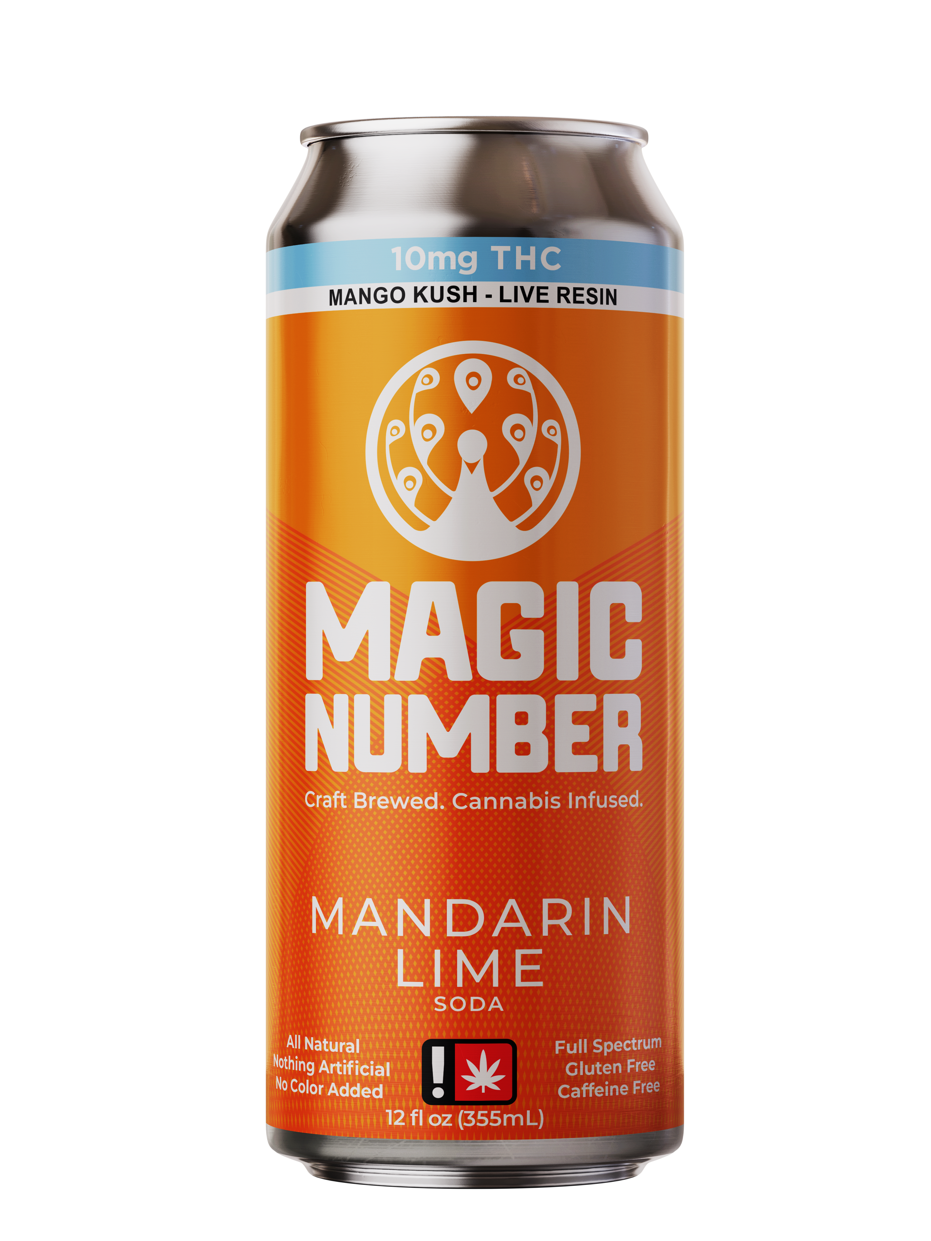 Live Resin Soda | Mandarin Lime | 10mg