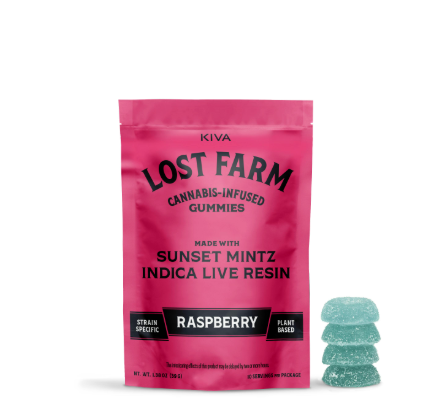 Lost Farms Live Resin (Sunset Mintz) | Raspberry | 10pk (Indica)