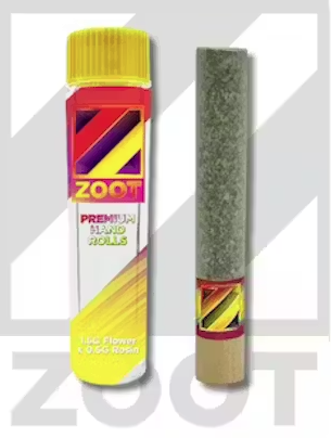 Zoot - Pink Mermaid x Blueberry Rain - Hand Rolled Donut