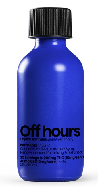 Off Hours | Liquid Gummies Syrup | Berry Rntz
