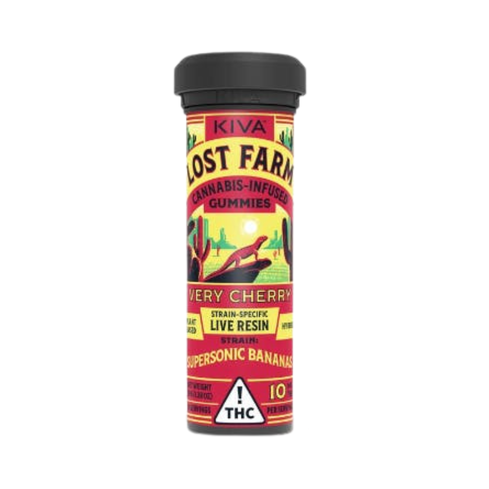 Kiva Lost Farm Very Cherry LR 100mg Gummy
