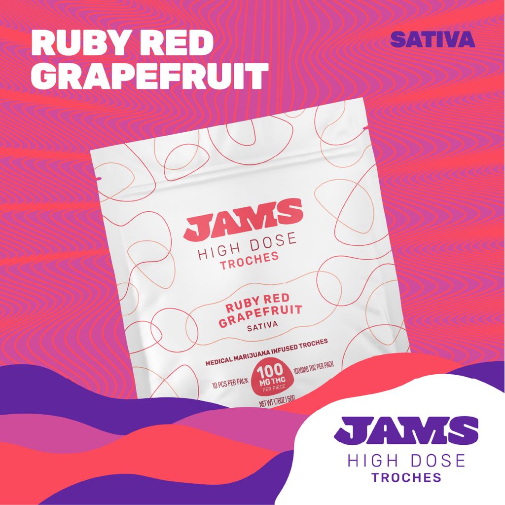 Grapefruit High Dose Troches | 100mg 10ct