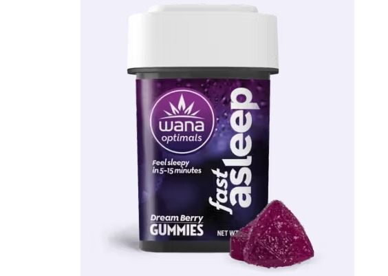 Wana Optimals - Fast Asleep THC:CBD:CBG:CBN Gummies 10pk - 20mg