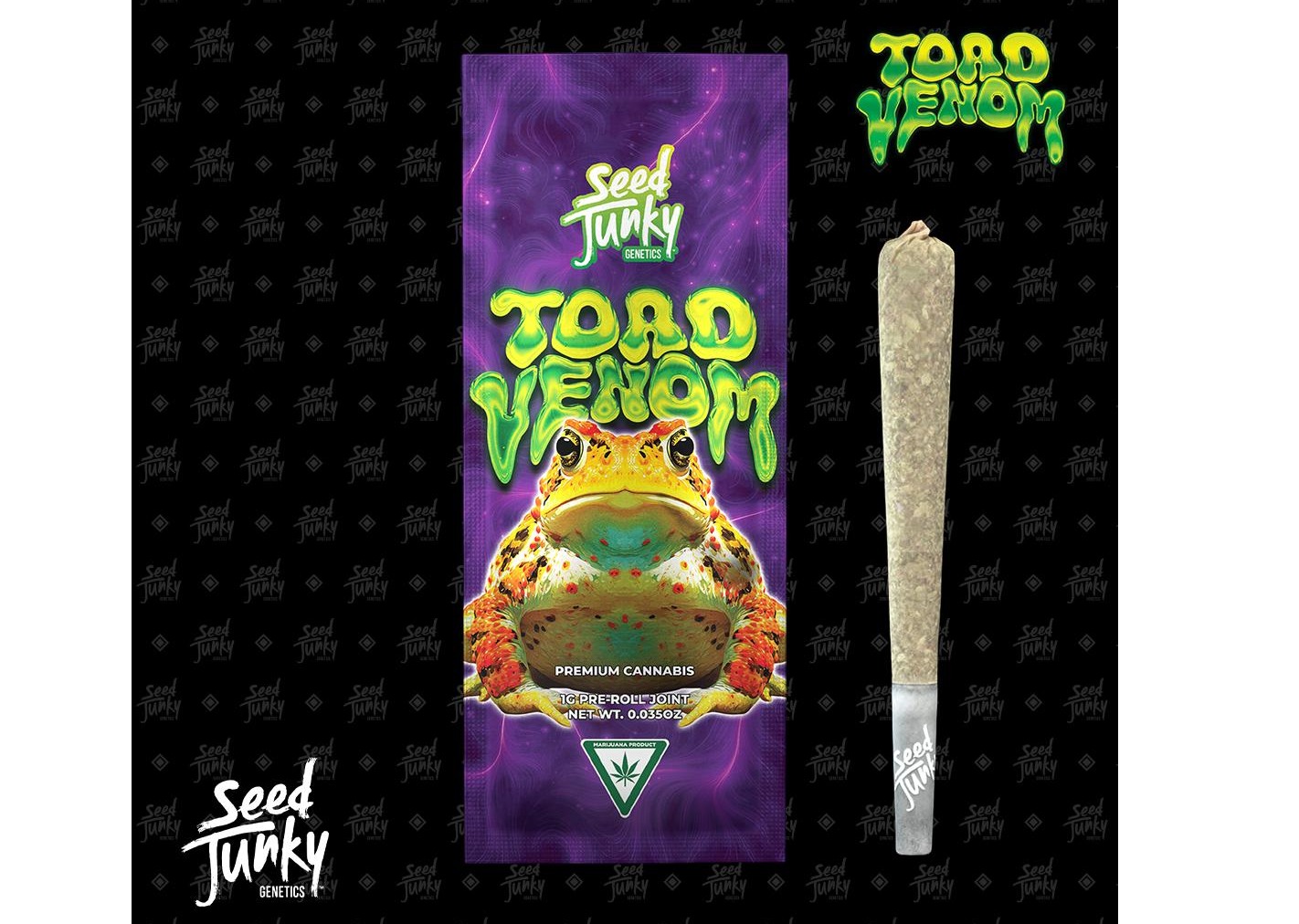 Seed Junky - Pre-roll 1g - Toad Venom