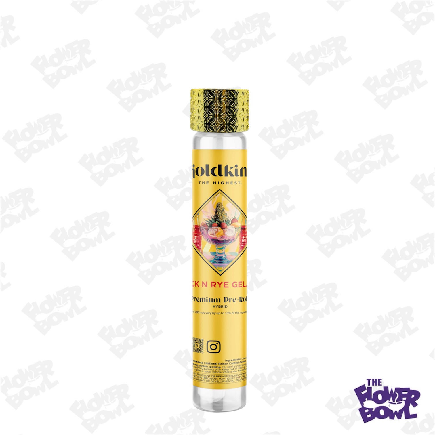 Goldkine: Rock N Rye Gelato 1G Preroll