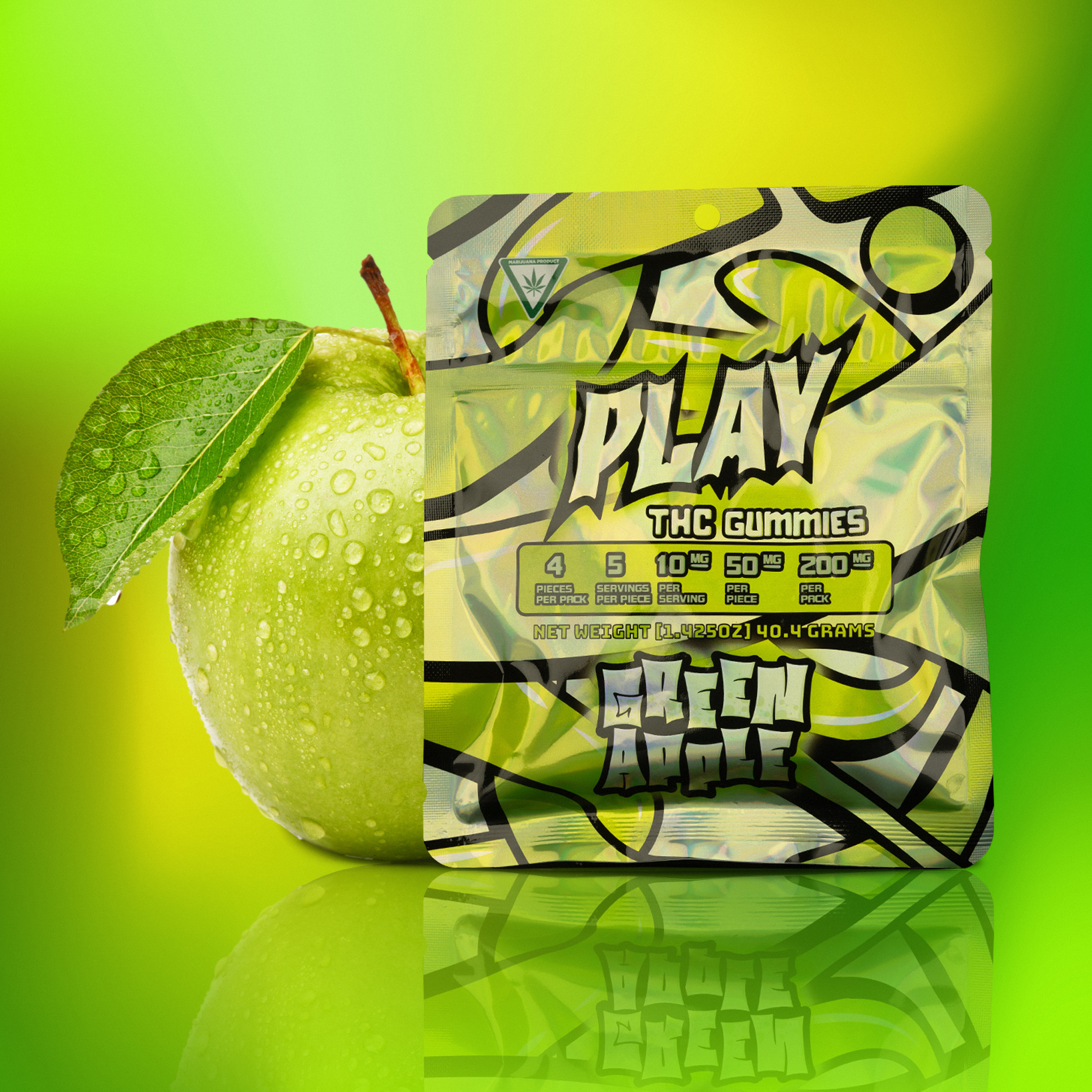 Play Cannabis Green Apple