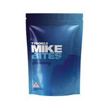 Ⓥ TYSON 2.0 Mike Bites 100mg: Blueberry 10pk