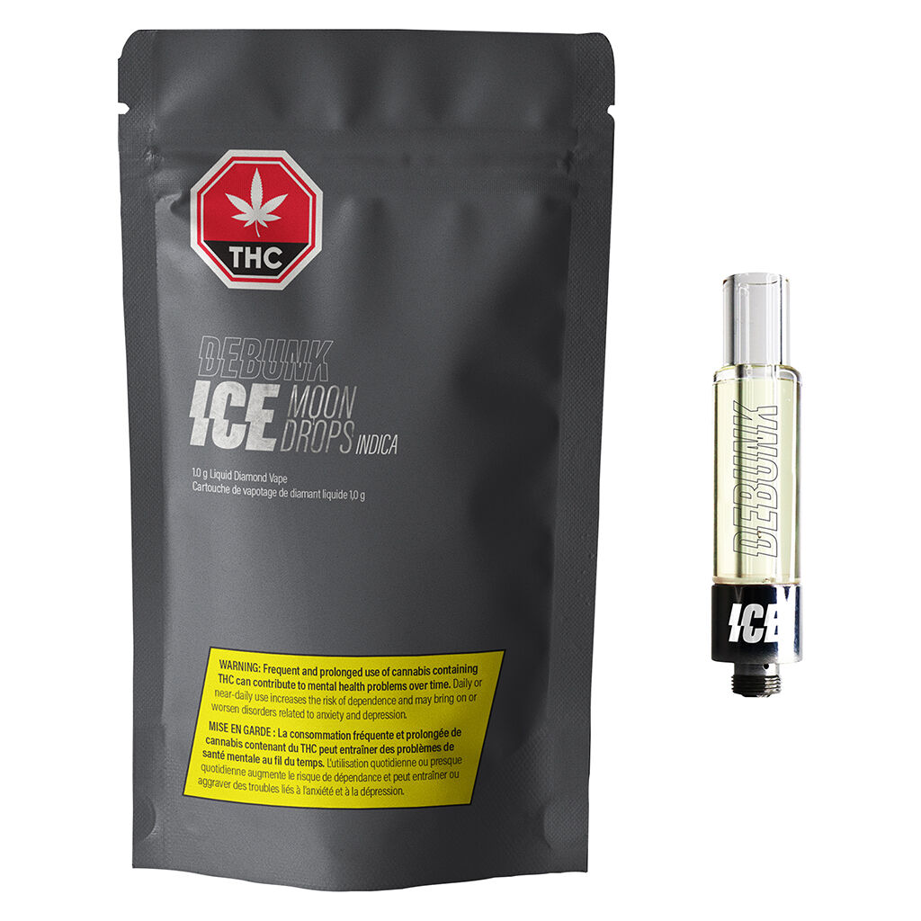 DEBUNK ICE - Moon Drops Liquid Diamonds 510 Thread Cartridge