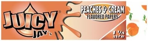 Peaches & Cream | 1.25 Flavored Papers | 32pk