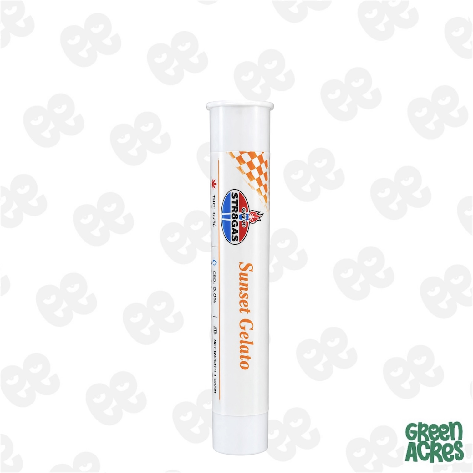 STR8GAS: Sunset Gelato 1G Preroll