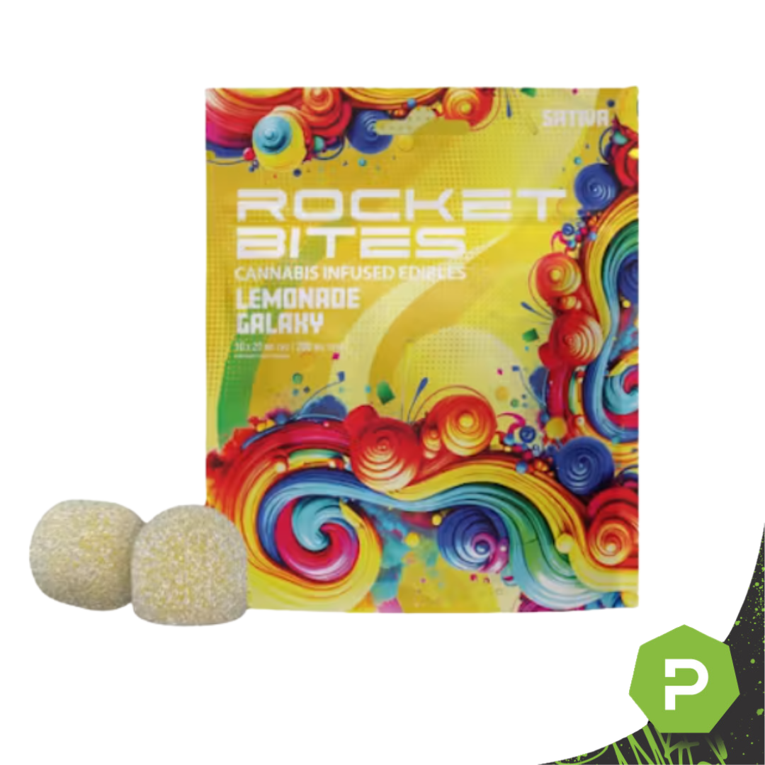 Rocket Bites - 200mg Edible Gummies - Lemonade Galaxy