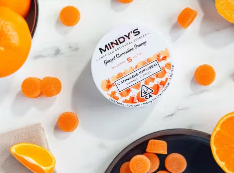 MINDY'S GLAZED ORANGE CLEMETINE 20PK GUMMIES 100MG