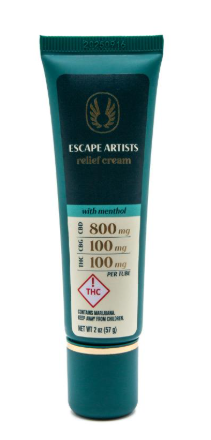 Artists Relief Cream Tube Menthol