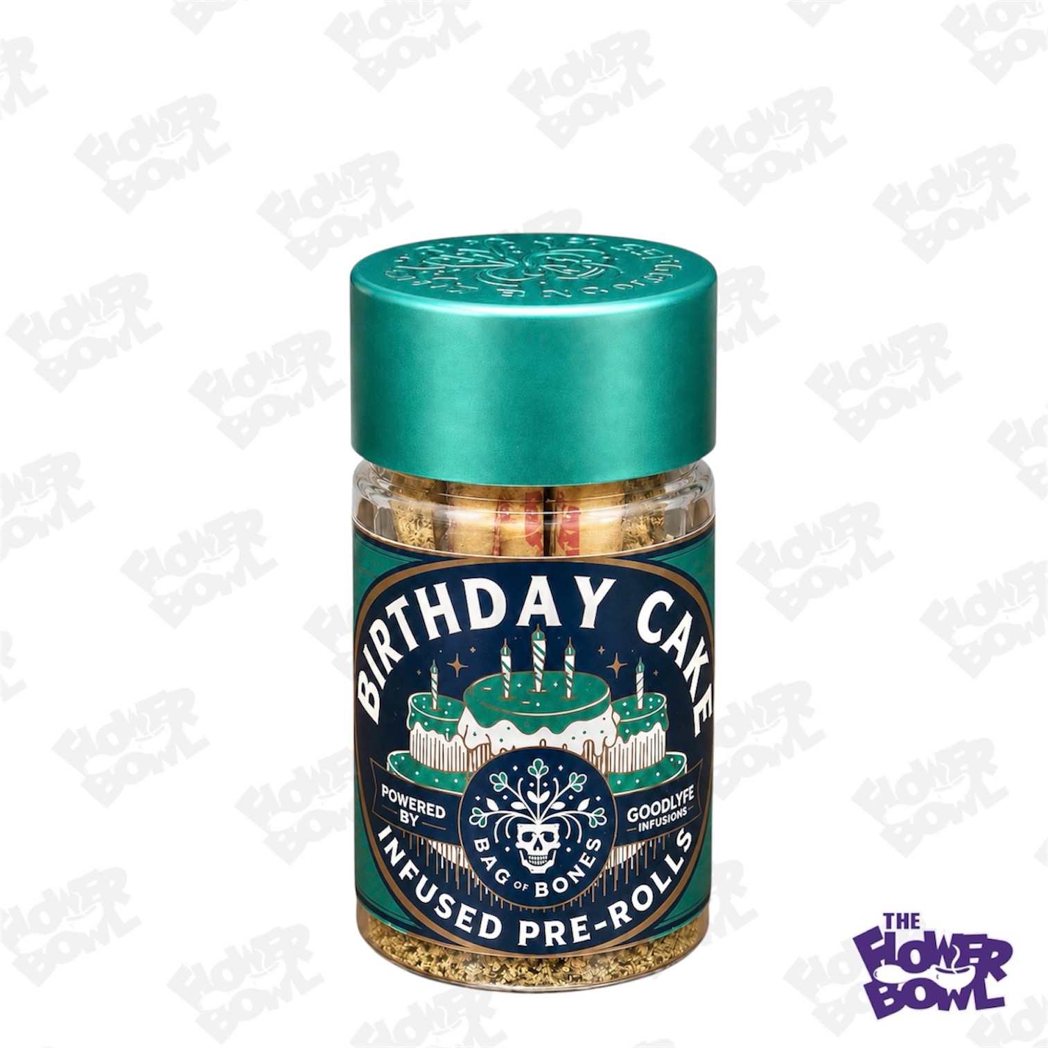Bag Of Bones: Birthday Cake Infused 5 Pack Prerolls (I-H)
