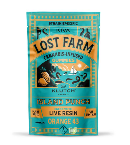 Lost Farm | Island Punch 10pc | 100mg Live Resin Gummies
