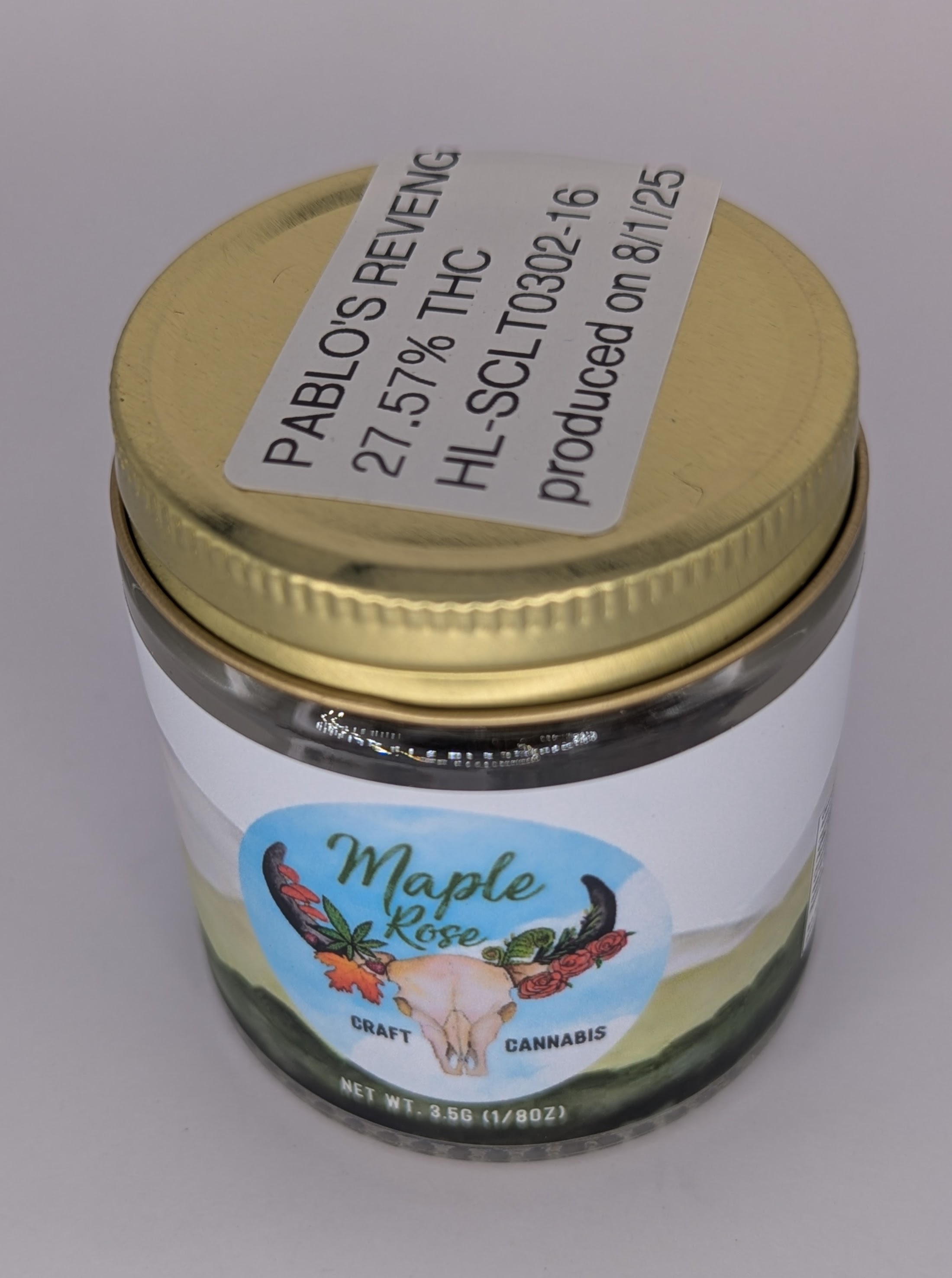 Pablo's Revenge - 3.5g - Maple Rose
