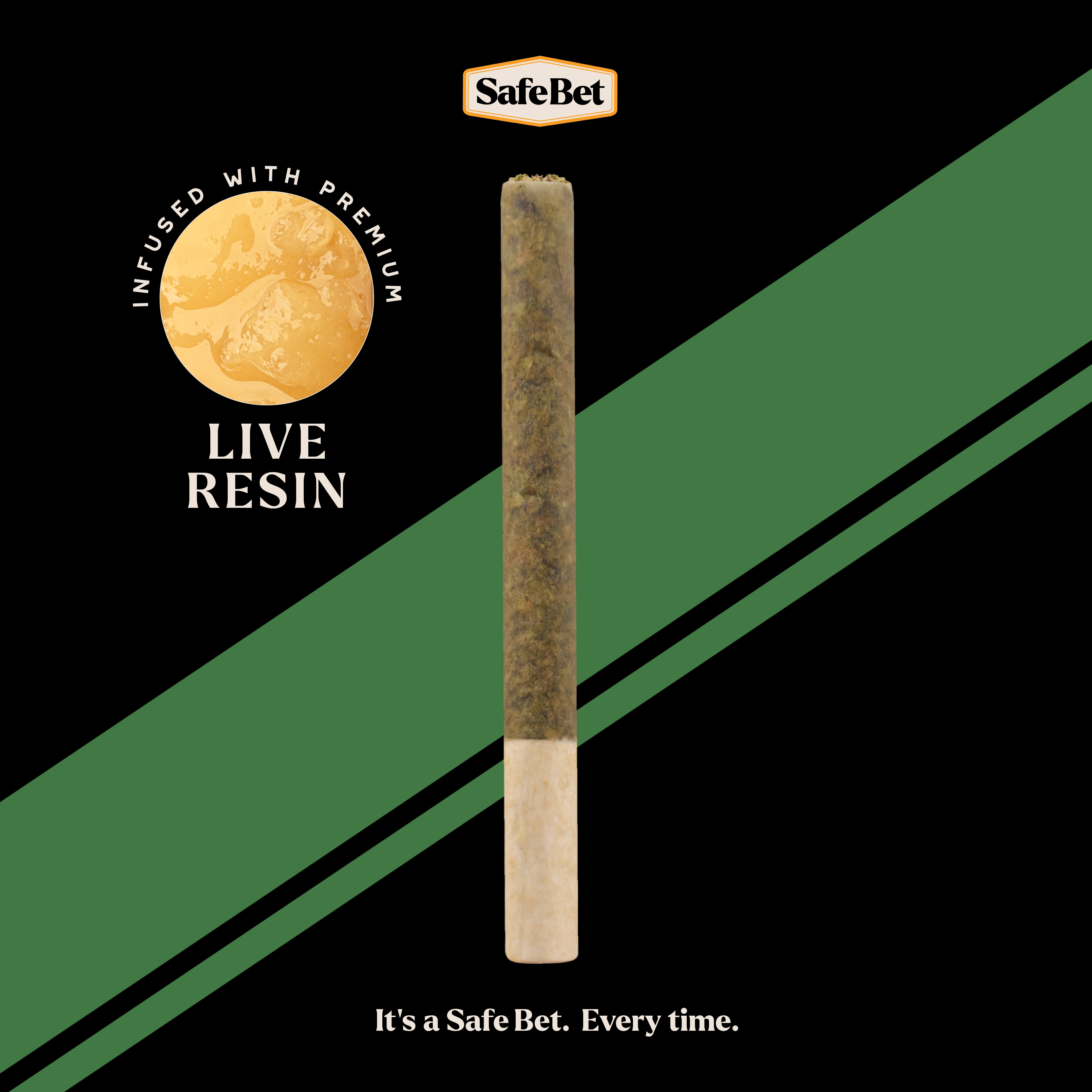 Safebet - Blasé - Live Resin Infused Pre-Roll Pack - 0.5g (7pk)
