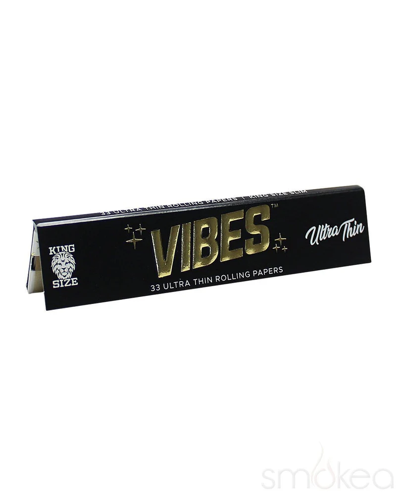 VIBES | King Size Ultra Thin Papers w/ Tips 4-29-24