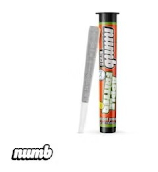 Numb - 1.2G Infused Preroll - Apple Fritter