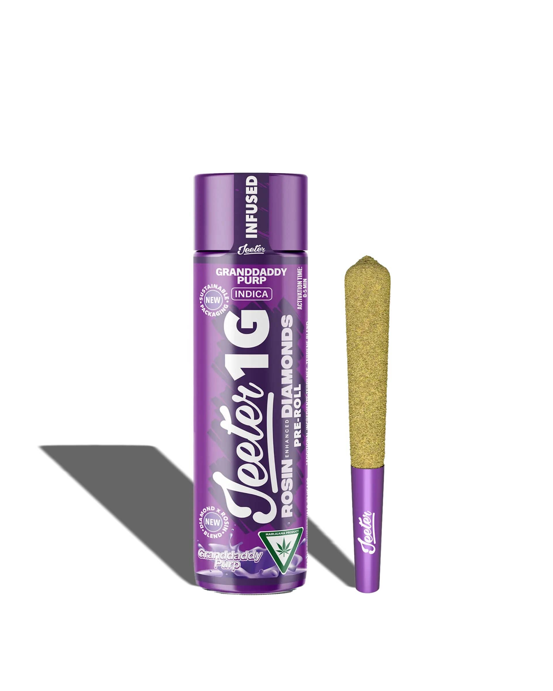 Granddaddy Purp Jeeter Rosin Infused Joint