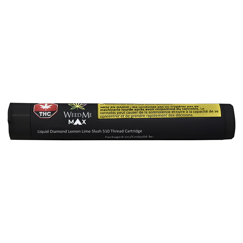 Weed Me Max - Liquid Diamond Lemon Lime Slush 510 Thread Cartridge - 1g