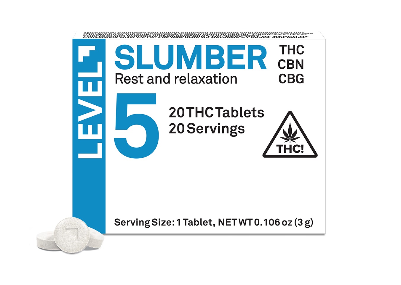 5 SLUMBER / 20 tablets