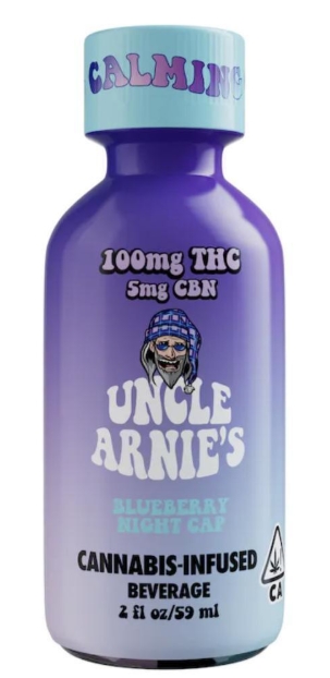 Uncle Arnie's | Blueberry Nightcap | THC Syrup | 200mg 50mg CBN