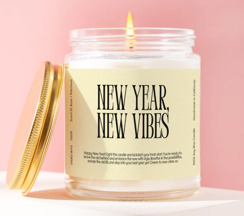 James Wax - New Year New Vibes Candle