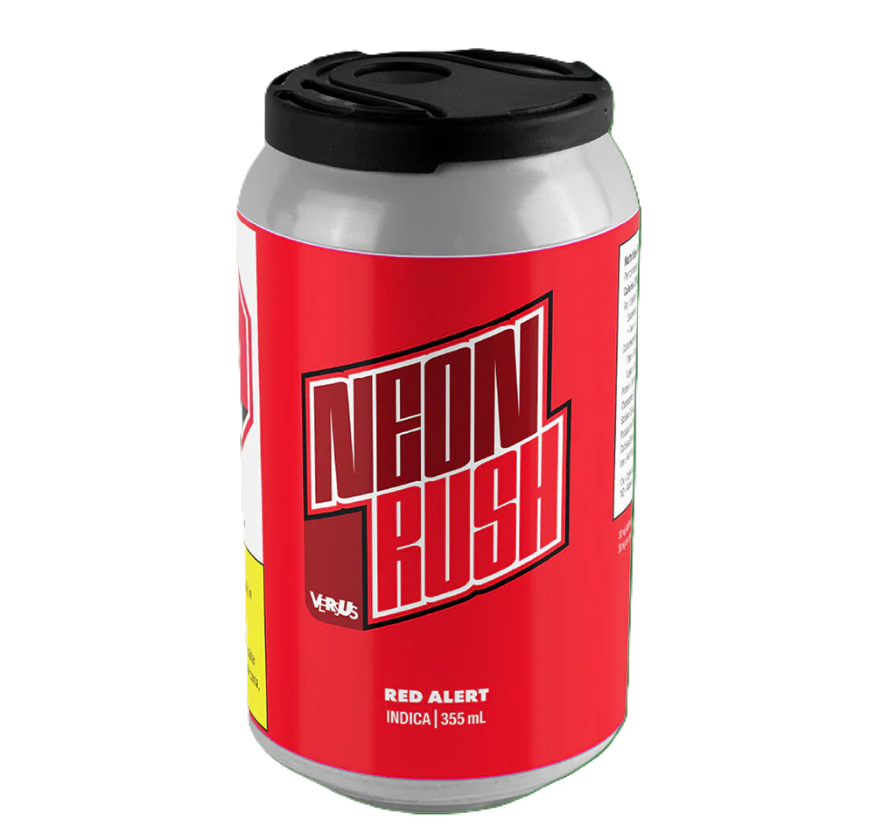 Neon Rush Red Alert 355ml Soda