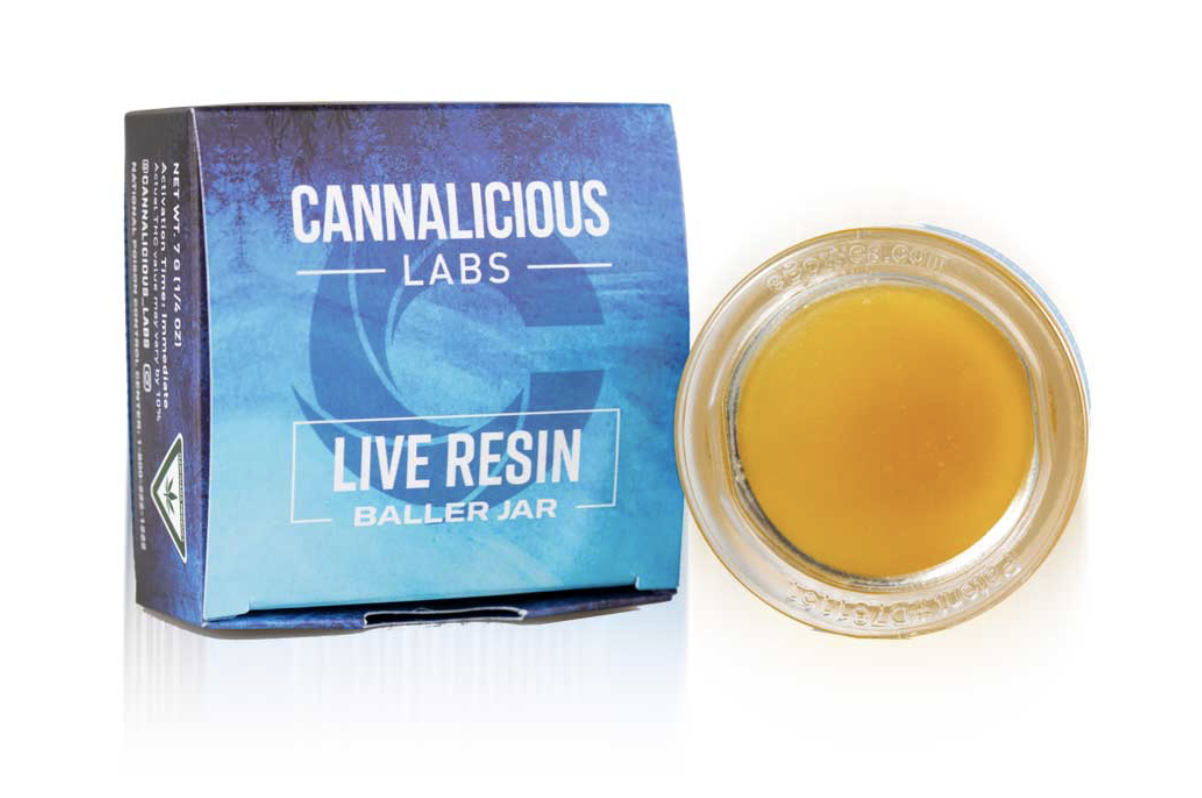 Cannalicious | Thin Mint | 7g Live Resin Baller Jar