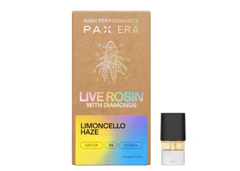 PAX Limoncello Haze Live Rosin Diamonds Pod