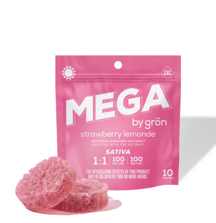 Mega Pearl | Strawberry Lemonade 1:1  | 1pc 100mg