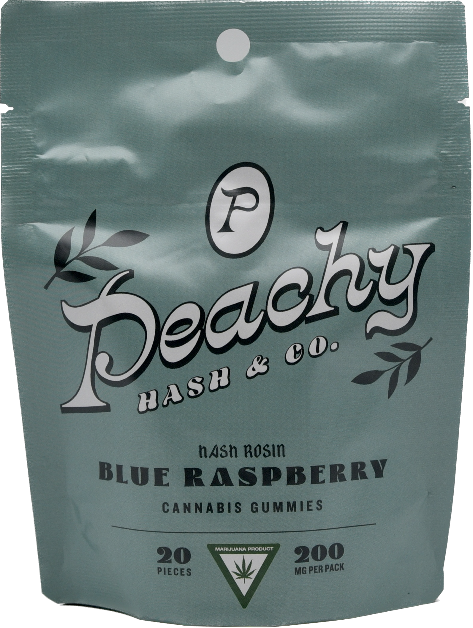 Blue Raspberry Hash Rosin Gummies 200mg